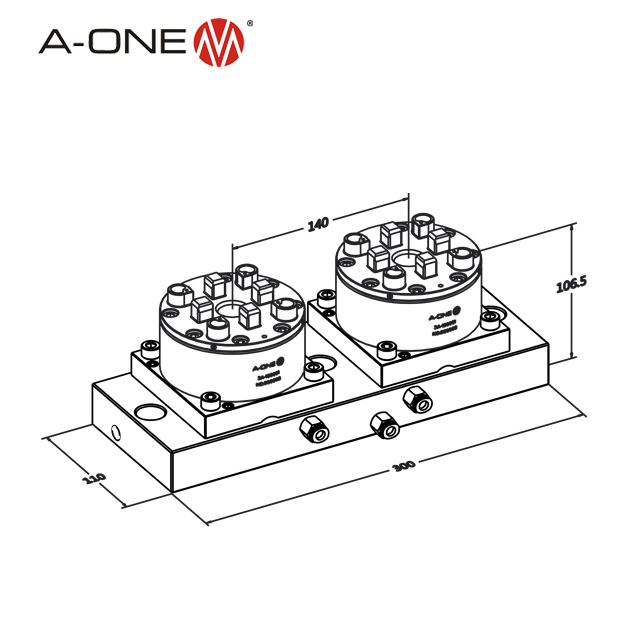 R Auto Chuck - Double 3a -100064 