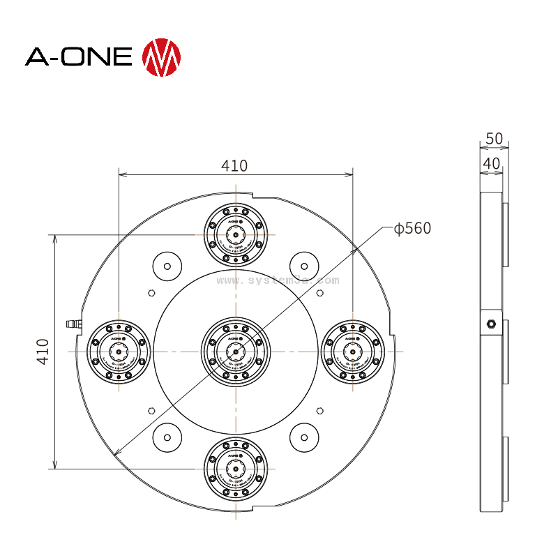 Пять совместных Zero Point Chuck 3A-10000887