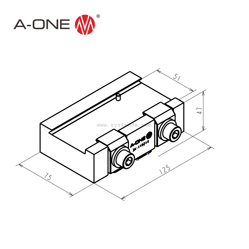 DoveTail Collet R75 3A-1110214