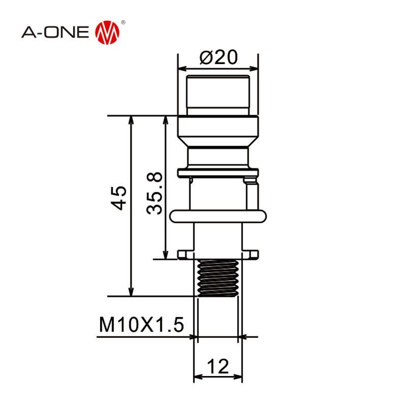  Выбросить Spigot f/a inox 3A-400083